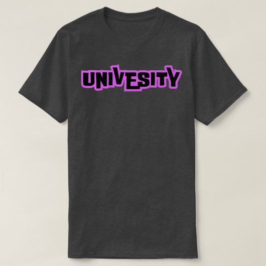 Universiteit T-shirt (Design voorkant)