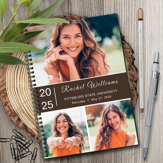 Universiteit van 2025 Afstuderen Spiral Notitieboe Notitieboek