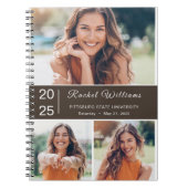 Universiteit van 2025 Afstuderen Spiral Notitieboe Notitieboek (Voorkant)