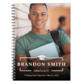 Universiteit van 2025 Afstuderen Spiral Notitieboe Notitieboek (Voorkant)