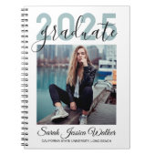 Universiteit van 2025 Afstuderen Spiral Notitieboe Notitieboek (Voorkant)