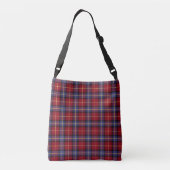 Universiteit van Aberdeen Tartan Crossbody Tas (Achterkant)
