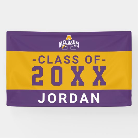 Universiteit van Albany | Afstuderen banenklasse Spandoek (Horizontaal)