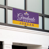 Universiteit van Albany | Afstuderen banner (Buitenkant Gebouw)