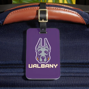 Universiteit van Albany Great Danes Bagagelabel