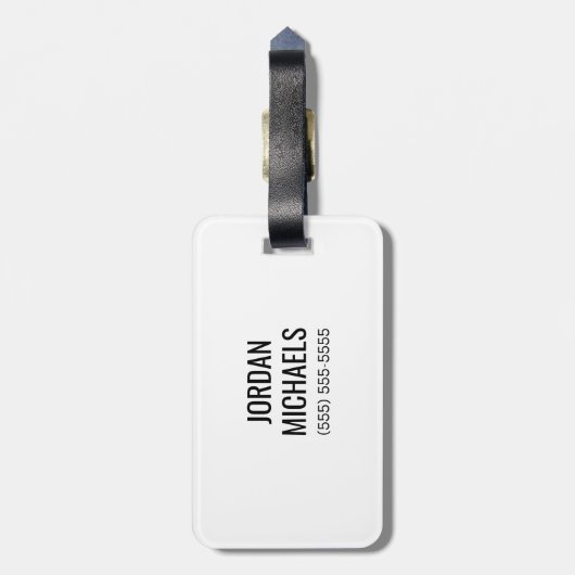 Universiteit van Albany Great Danes Bagagelabel (Achterkant verticaal)