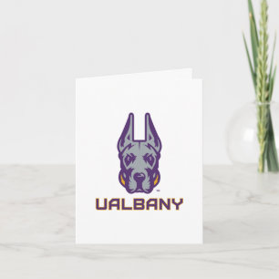 Universiteit van Albany Great Danes Bedankkaart