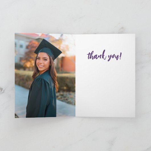 Universiteit van Albany Great Danes Bedankkaart (Binnen)