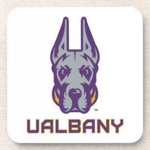 Universiteit van Albany Great Danes Bier Onderzetter