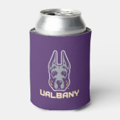 Universiteit van Albany Great Danes Blikjeskoeler (Blikje Voorkant)