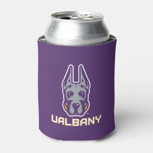 Universiteit van Albany Great Danes Blikjeskoeler (Blikje Voorkant)