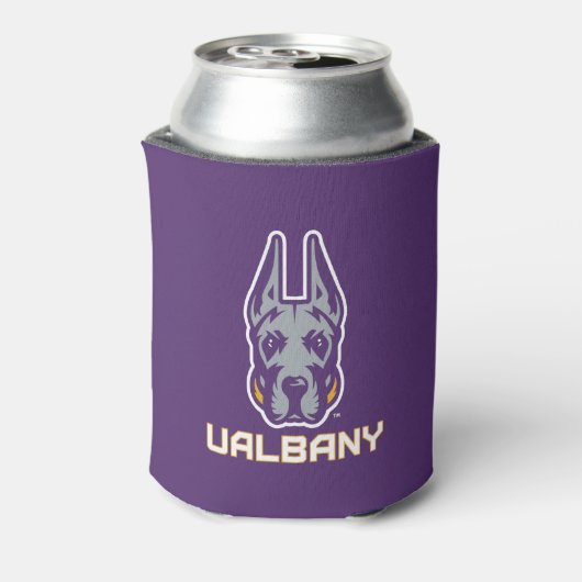 Universiteit van Albany Great Danes Blikjeskoeler (Blikje Achterkant)