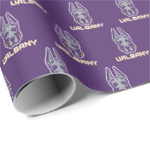 Universiteit van Albany Great Danes Cadeaupapier (Rol Hoek)