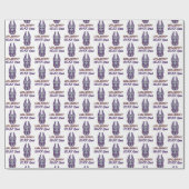 Universiteit van Albany Great Danes Cadeaupapier (Vlak)