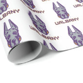 Universiteit van Albany Great Danes Cadeaupapier (Rol Hoek)