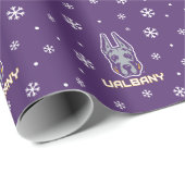 Universiteit van Albany Great Danes Cadeaupapier (Rol Hoek)