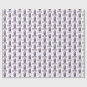 Universiteit van Albany Great Danes Cadeaupapier (Vlak)