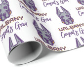 Universiteit van Albany Great Danes Cadeaupapier (Rol Hoek)