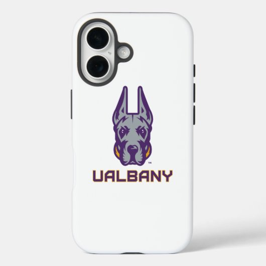 Universiteit van Albany Great Danes Case-Mate iPhone Case (Achterkant)