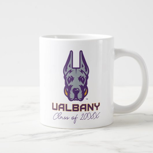 Universiteit van Albany Great Danes Grote Koffiekop (Rechts)