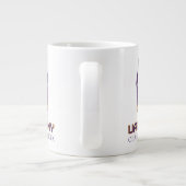 Universiteit van Albany Great Danes Grote Koffiekop (Achterkant)