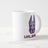 Universiteit van Albany Great Danes Grote Koffiekop (Voorkant rechts)