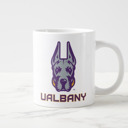 Universiteit van Albany Great Danes Grote Koffiekop (Rechts)