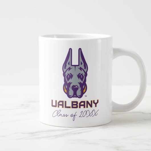 Universiteit van Albany Great Danes Grote Koffiekop (Rechts)