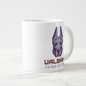 Universiteit van Albany Great Danes Grote Koffiekop (Voorkant rechts)