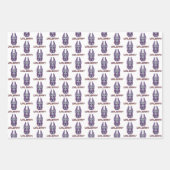 Universiteit van Albany Great Danes Inpakpapier Vel (Voorkant 2)