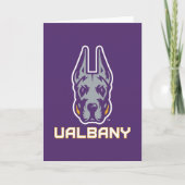 Universiteit van Albany Great Danes Kaart (Voorkant)