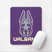 Universiteit van Albany Great Danes Muismat (Met muis)
