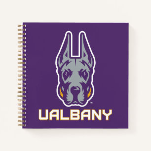 Universiteit van Albany Great Danes Notitieboek