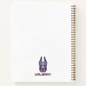Universiteit van Albany Great Danes Notitieboek (Achterkant)