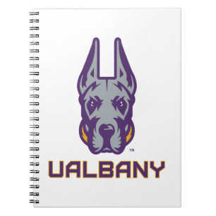 Universiteit van Albany Great Danes Notitieboek