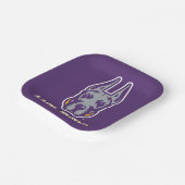 Universiteit van Albany Great Danes Papieren Bordje (Gebogen)