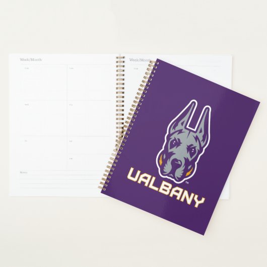 Universiteit van Albany Great Danes Planner (Display)