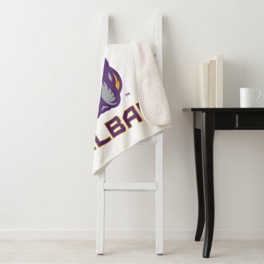 Universiteit van Albany Great Danes Sherpa Deken (In situ)