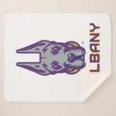 Universiteit van Albany Great Danes Sherpa Deken (Voorkant (horizontaal))