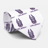 Universiteit van Albany Great Danes Stropdas (Opgerold)