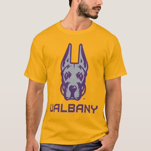 Universiteit van Albany Great Danes T-shirt (Voorkant)