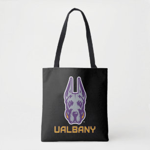 Universiteit van Albany Great Danes Tote Bag