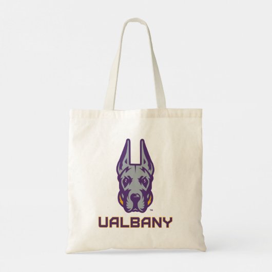 Universiteit van Albany Great Danes Tote Bag (Achterkant)