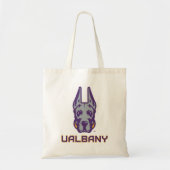 Universiteit van Albany Great Danes Tote Bag (Voorkant)