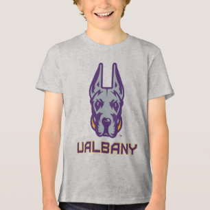 Universiteit van Albany Great Danes Tri-Blend Shirt