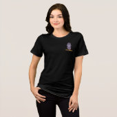 Universiteit van Albany Great Danes Tri-Blend Shirt (Voorkant volledig)