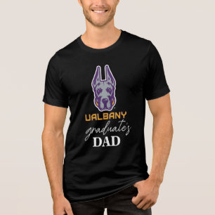 Universiteit van Albany Great Danes Tri-Blend Shirt
