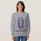 Universiteit van Albany Great Danes Trui (Voorkant volledig)