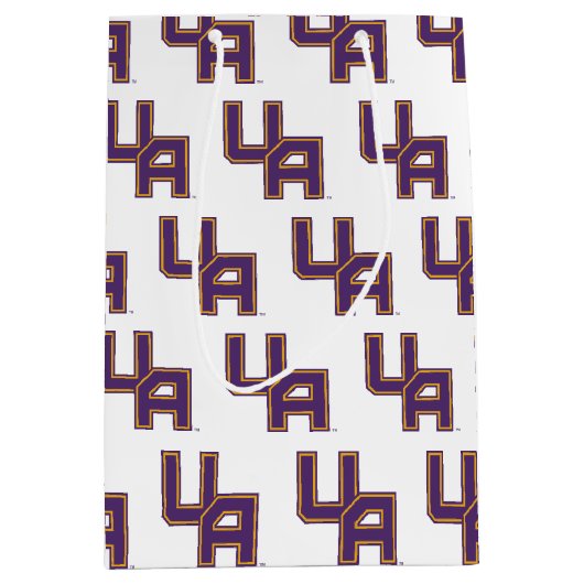 Universiteit van Albany Initiaal Logo Medium Cadeauzakje (Voorkant)