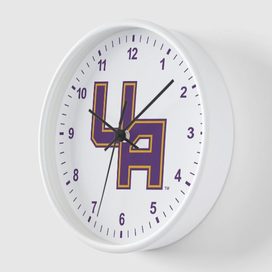 Universiteit van Albany Initialen Logo (Hoek)